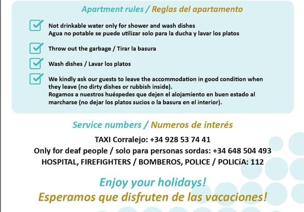 New Tamarindo La Ola Apartment Corralejo Luaran gambar